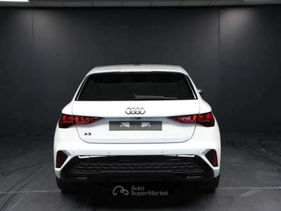 Audi A3 SPB 35 TFSI 150CV S tronic S line + TETTO APRIBILE / IN VARIE COLORAZIONI Bianco usata TORINO