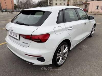 Audi A3 A3 Sportback 30 2.0 tdi Business Bianco usata Banchette