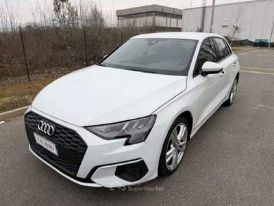 Audi A3 A3 Sportback 30 2.0 tdi Business Bianco usata Banchette