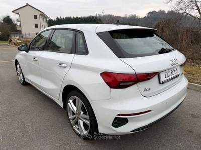 Audi A3 A3 Sportback 30 2.0 tdi Business Bianco usata Banchette
