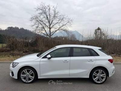 Audi A3 A3 Sportback 30 2.0 tdi Business Bianco usata Banchette