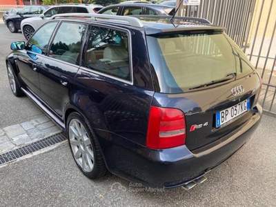 Audi RS 4 Avant 2.7 ** AUTO ORIGINALE ** Blu/Azzurro usata Banchette