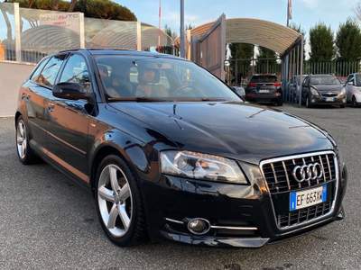Audi A3 Audi A3 Sportback 1.6 tdi S-Line Nero usata marino