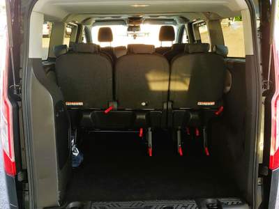Ford Tourneo Custom TITANIUM-2.0-170CV-AUTO-8 POSTI-L2-GANCIO TRAINO-PREZZO REALE Nero usata Pieve di Soligo