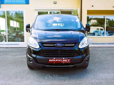 Ford Tourneo Custom TITANIUM-2.0-170CV-AUTO-8 POSTI-L2-GANCIO TRAINO-PREZZO REALE Nero usata Pieve di Soligo