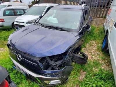 SsangYong XLV 1.6 2WD Bi-fuel GPL Automatica "INCIDENTATA" Nero usata Roma