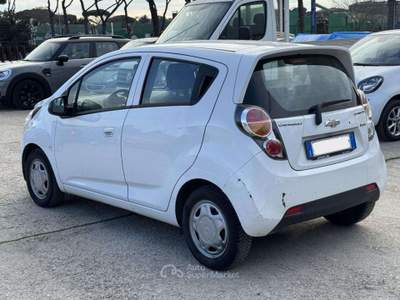 Chevrolet Spark 1.0cc 68cv GPL/BENZINA CLIMATIZZATORE Bianco usata Roma
