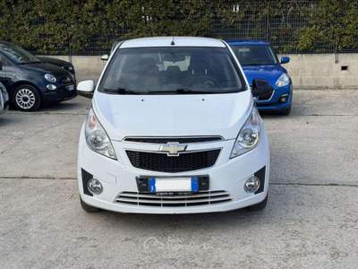 Chevrolet Spark 1.0cc 68cv GPL/BENZINA CLIMATIZZATORE Bianco usata Roma