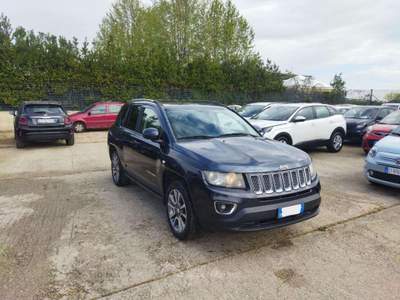 Jeep Compass 2.2cc LIMITED 136cv TELECAM CRUISECONTROL Nero usata Roma