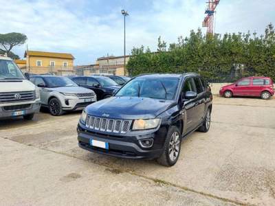 Jeep Compass 2.2cc LIMITED 136cv TELECAM CRUISECONTROL Nero usata Roma