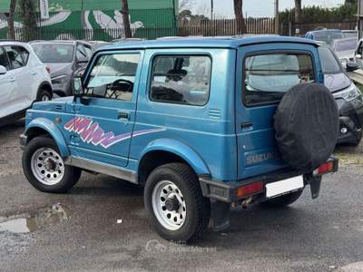 Suzuki Samurai 1.3cc GPL 4WD 69cv AUTO TRENTENNALE"NELLO STATO" Blu/Azzurro usata Roma