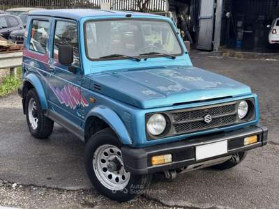Suzuki Samurai 1.3cc GPL 4WD 69cv AUTO TRENTENNALE"NELLO STATO" Blu/Azzurro usata Roma