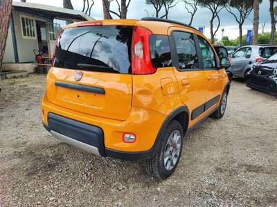 Fiat Panda 0.9 TwinAir Turbo Trekking CLIMATIZZATORE Arancione usata Roma