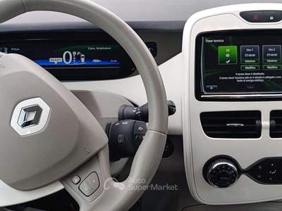 Renault ZOE ELETTRICA 28kw BATTERIA DI PROPRIETA' 58cv Bianco usata Roma