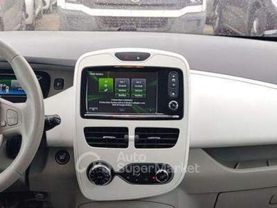 Renault ZOE ELETTRICA 28kw BATTERIA DI PROPRIETA' 58cv Bianco usata Roma