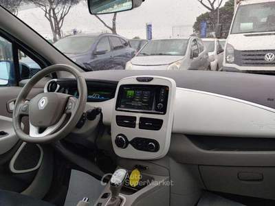 Renault ZOE ELETTRICA 28kw BATTERIA DI PROPRIETA' 58cv Bianco usata Roma