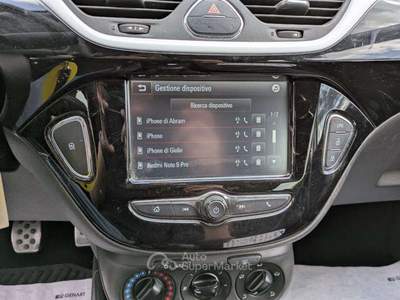 Opel Corsa GPL Tech 1.4cc 90cv CLIMATIZZATORE CRUISE CONTROL Bianco usata Roma