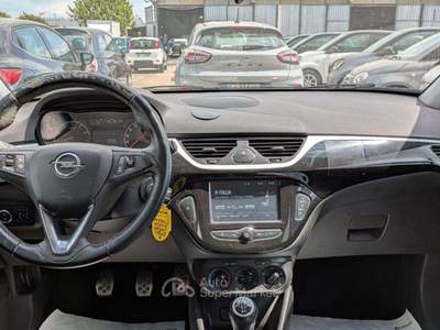 Opel Corsa GPL Tech 1.4cc 90cv CLIMATIZZATORE CRUISE CONTROL Bianco usata Roma