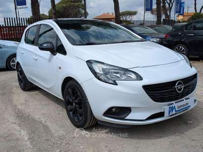 Opel Corsa GPL Tech 1.4cc 90cv CLIMATIZZATORE CRUISE CONTROL Bianco usata Roma