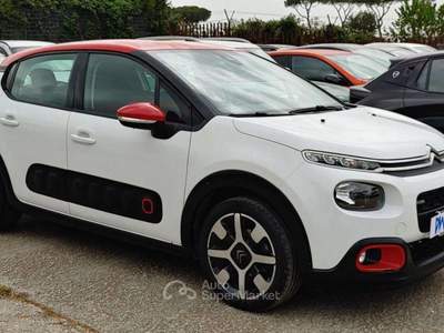 Citroen C3 SHINE 1.2cc 82cv LANE ASSIST NAVI SENS PARK Bianco usata Roma