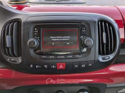 Fiat 500L 1.3cc 84cv BLUETOOTH CLIMA Rosso usata Roma