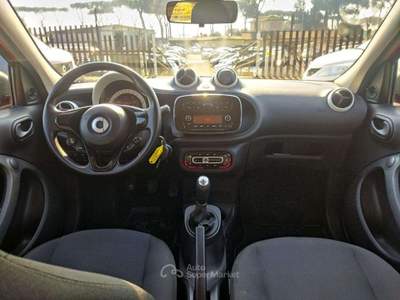 Smart ForFour 1.0cc 71cv BLUETOOTH CRUISE CLIMA AUTO STEREO Rosso usata Roma
