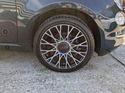 Fiat 500 Hybrid Lounge 1.0cc 70cv TETTO PANORAMICO CLIMA Blu/Azzurro usata Roma