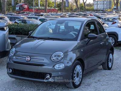 Fiat 500 HYBRID 1.0cc 70cv NAVI CLIMA AUTO CERCHI IN LEGA Grigio usata Roma