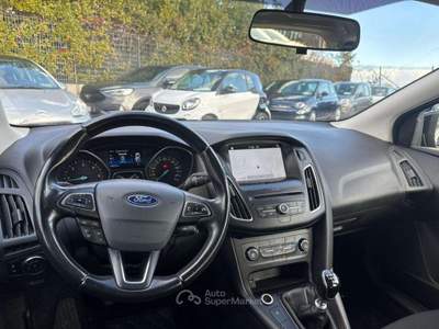 Ford Focus SW 1.5d 120cv NAVI CRUISE CONTROL CERCHI IN LEGA Nero usata Roma