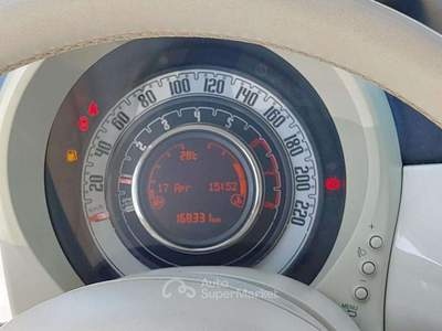 Fiat 500 GPL  1.2cc 69cv Bianco usata Roma