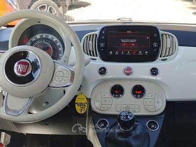 Fiat 500 GPL  1.2cc 69cv Bianco usata Roma