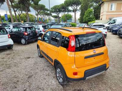 Fiat Panda 0.9 TwinAir Turbo GPL Trekking CLIMATIZZATORE Arancione usata Roma