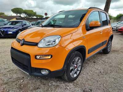 Fiat Panda 0.9 TwinAir Turbo GPL Trekking CLIMATIZZATORE Arancione usata Roma