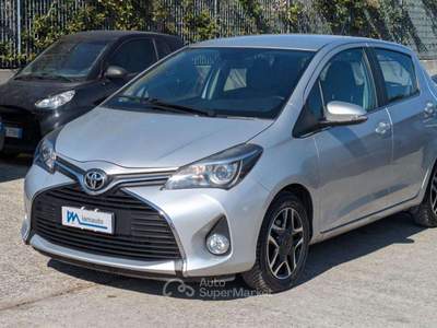 Toyota Yaris 1.4d 90cv NAVI CERCHI IN LEGA Grigio usata Roma