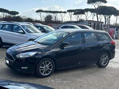 Ford Focus SW 1.5d 120cv NAVI CRUISE CONTROL CERCHI IN LEGA Nero usata Roma