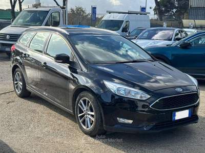 Ford Focus SW 1.5d 120cv NAVI CRUISE CONTROL CERCHI IN LEGA Nero usata Roma