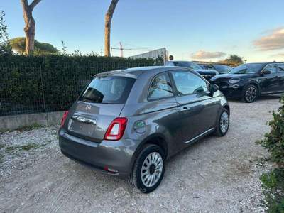 Fiat 500 HYBRID 1.0cc 70cv NAVI CLIMA AUTO CERCHI IN LEGA Grigio usata Roma