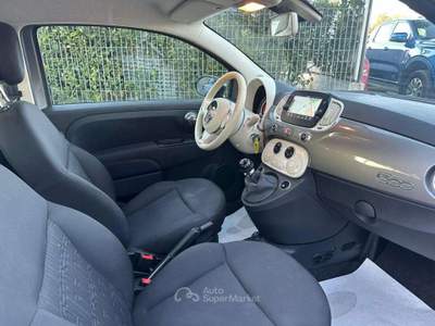 Fiat 500 HYBRID 1.0cc 70cv NAVI CLIMA AUTO CERCHI IN LEGA Grigio usata Roma