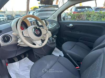 Fiat 500 HYBRID 1.0cc 70cv NAVI CLIMA AUTO CERCHI IN LEGA Grigio usata Roma