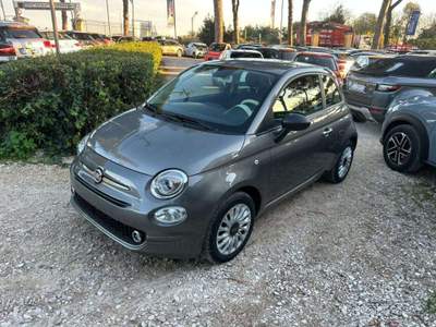 Fiat 500 HYBRID 1.0cc 70cv NAVI CLIMA AUTO CERCHI IN LEGA Grigio usata Roma