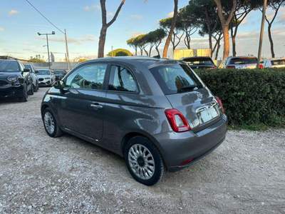 Fiat 500 HYBRID 1.0cc 70cv NAVI CLIMA AUTO CERCHI IN LEGA Grigio usata Roma
