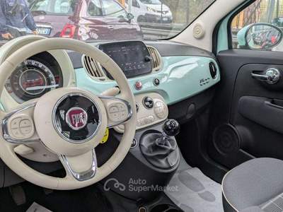 Fiat 500 HYBRID LOUNGE 1.0cc 70cv TETTO PANORAMICO Verde usata Roma
