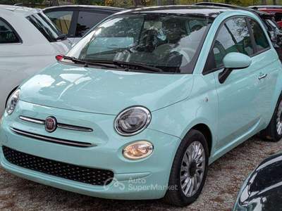 Fiat 500 HYBRID LOUNGE 1.0cc 70cv TETTO PANORAMICO Verde usata Roma