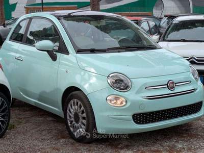Fiat 500 HYBRID LOUNGE 1.0cc 70cv TETTO PANORAMICO Verde usata Roma