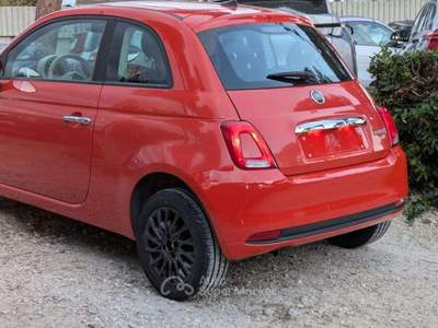 Fiat 500 HYBRID 1.0cc 70cv CRUISE CONTROL CERCHI IN LEGA Arancione usata Roma