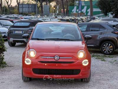 Fiat 500 HYBRID 1.0cc 70cv CRUISE CONTROL CERCHI IN LEGA Arancione usata Roma