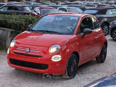 Fiat 500 HYBRID 1.0cc 70cv CRUISE CONTROL CERCHI IN LEGA Arancione usata Roma