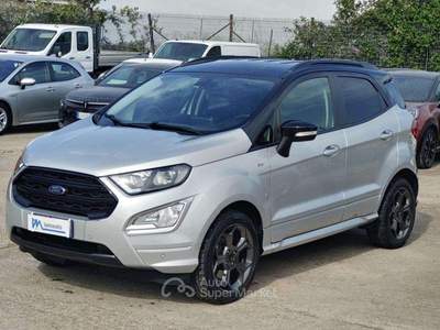 Ford EcoSport ST-LINE 1.0cc 101cv ANDROID/CARPLAY TELECAM Grigio usata Roma