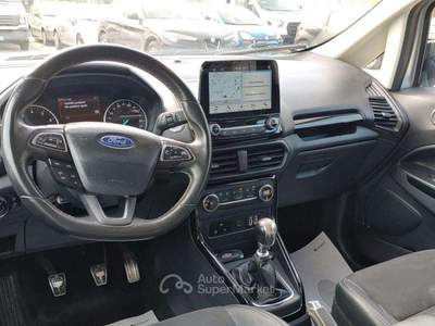 Ford EcoSport ST-LINE 1.0cc 101cv ANDROID/CARPLAY TELECAM Grigio usata Roma