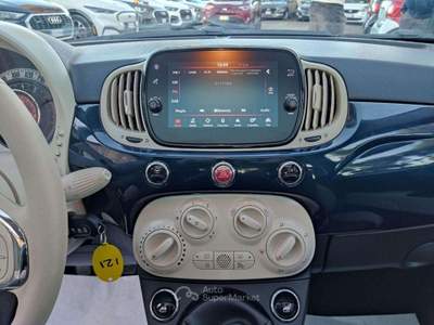 Fiat 500 Hybrid Dolcevita 1.0cc 70cv TETTO PANORAMIC Blu/Azzurro usata Roma